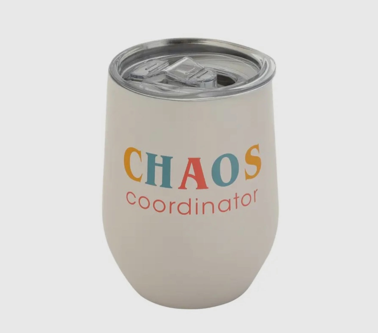 Chaos Coordinator Wine Tumbler