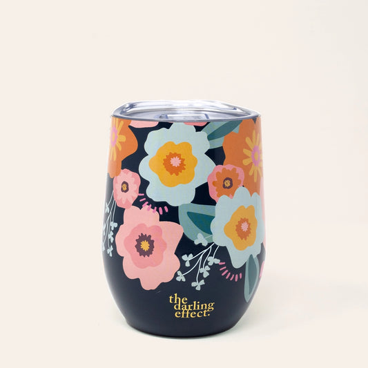 Wine Tumbler - Bright & Bloomy