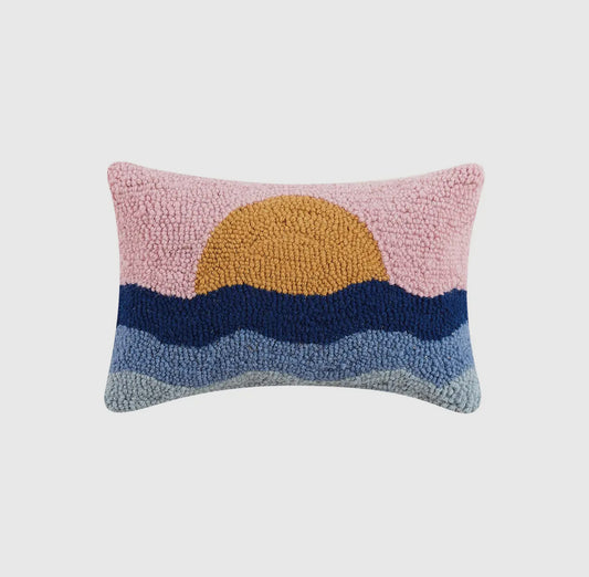 Sunset over Water Pillow