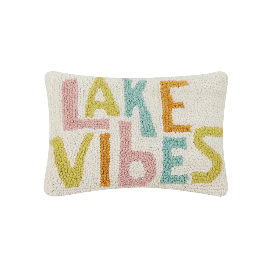 Lake Vibes Hook Pillow