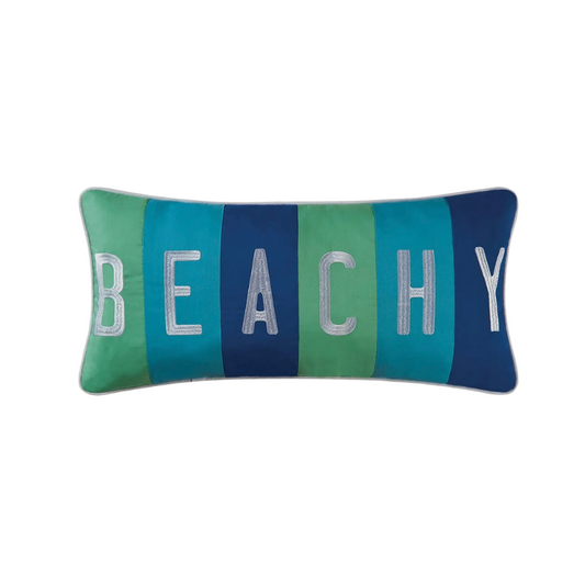 Coastal Beachy Throw Pillow