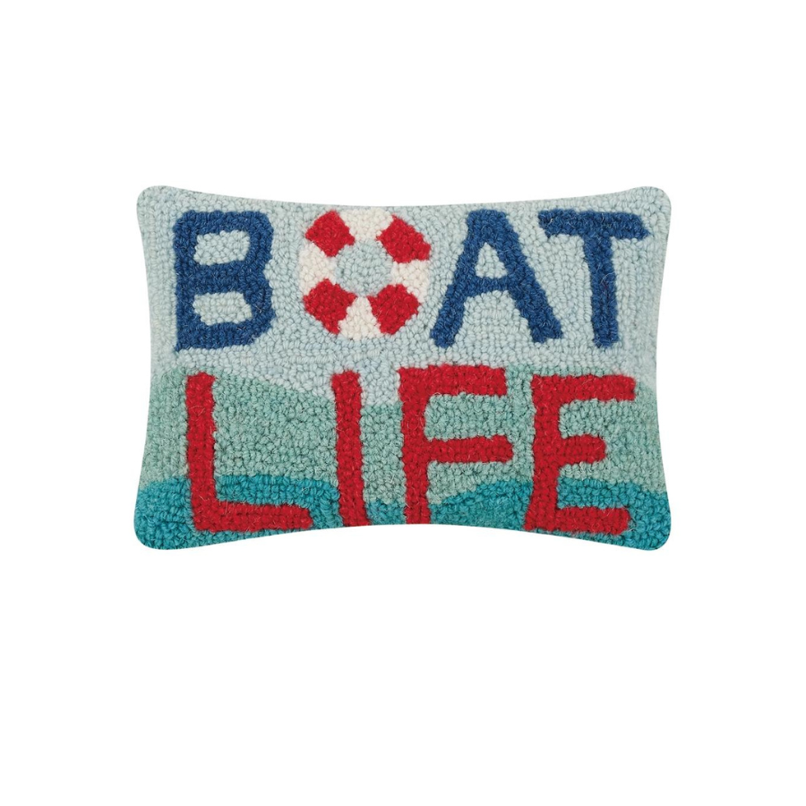 Boat Life Hook Pillow