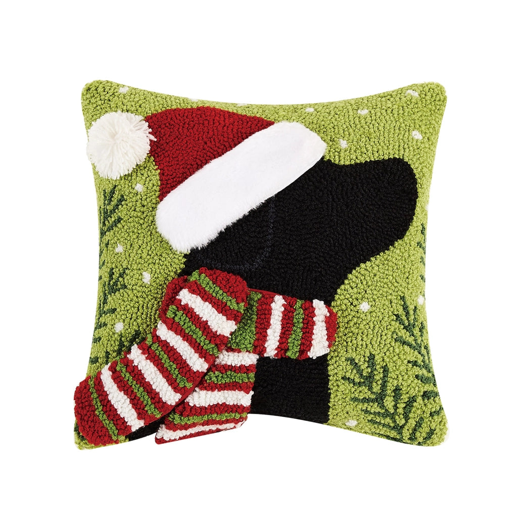 3D Christmas Labrador Dog Hook Pillow